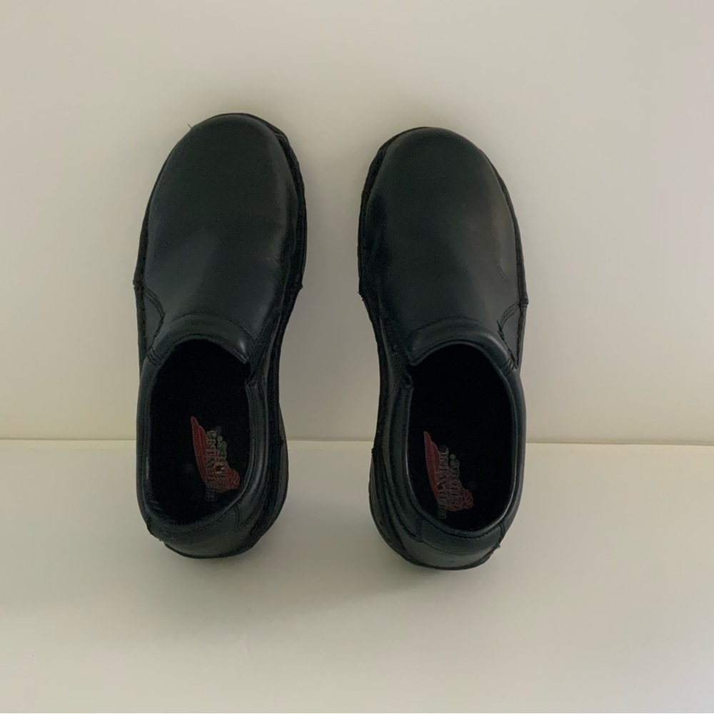 Womens Red Wing Black Steel Toed Shoes. Size 6.5. Only worn a couple of times.